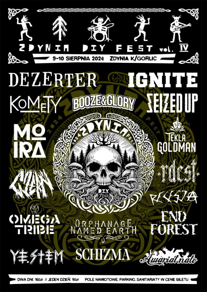 Zdynia DIY Fest vol. IV - 09/10.08.2024 - Zdynia k/Gorlic