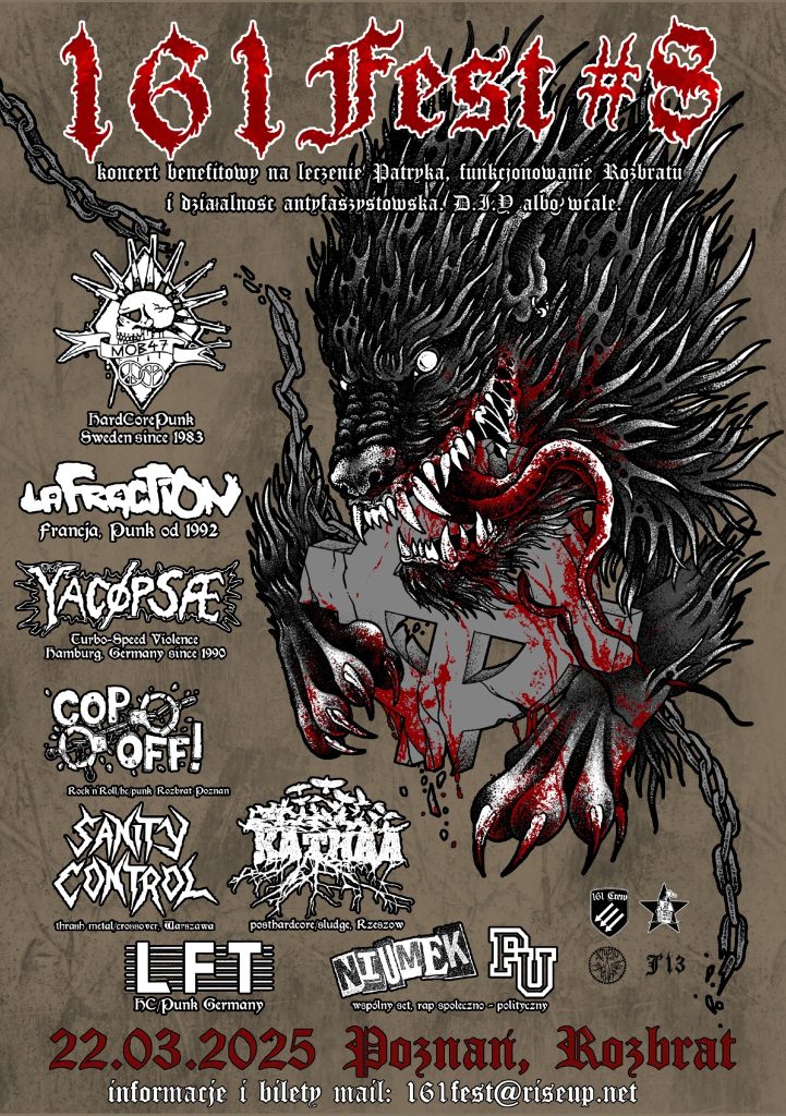 161 Fest #8 – 22.03.2025 – Poznań/Rozbrat