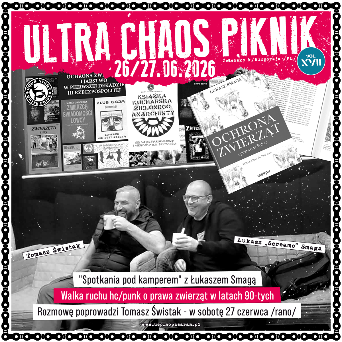 Walka ruchu hc/punk o prawa zwierząt w latach 90-tych - Łukasz Smaga