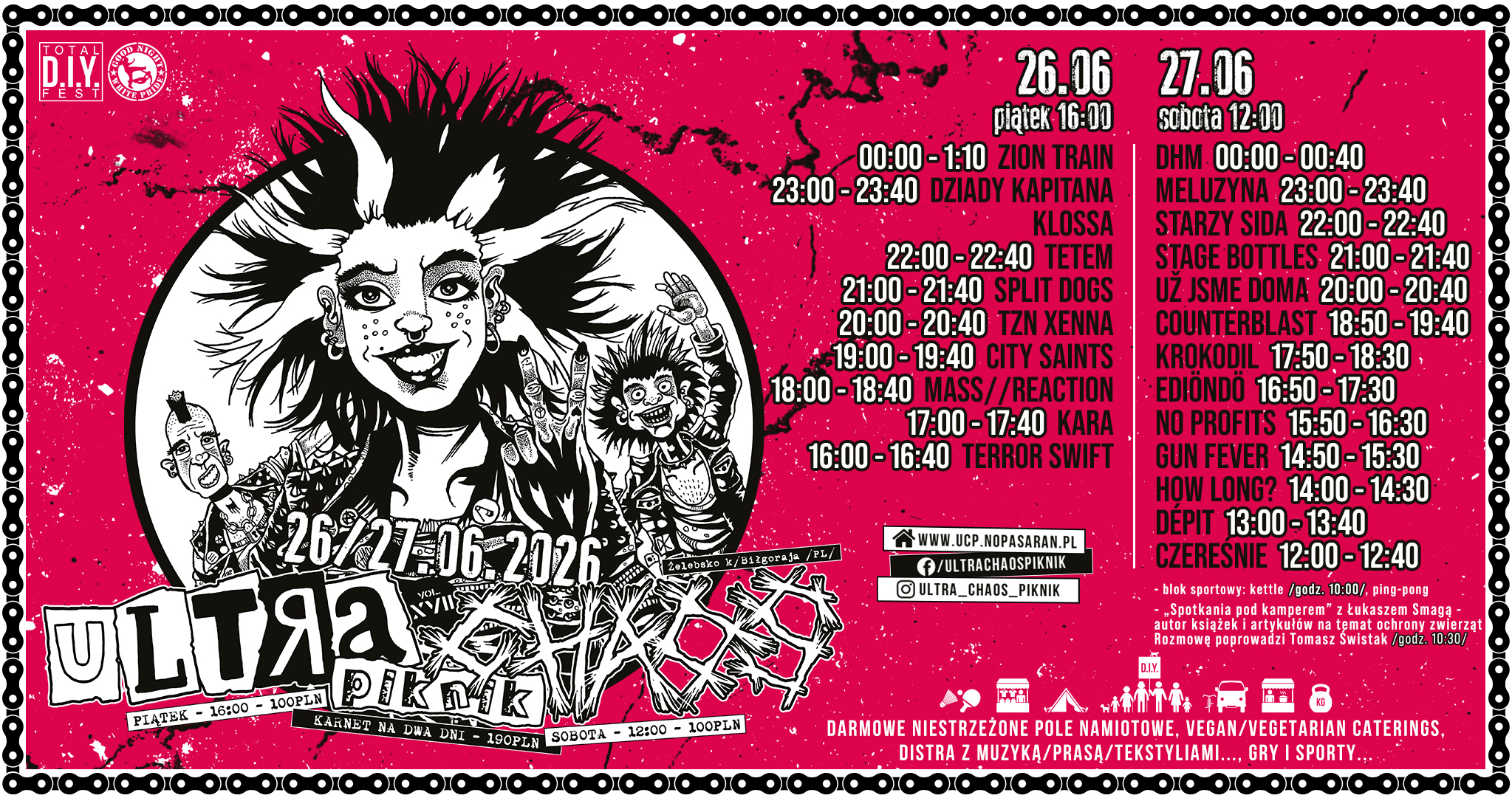 Ultra Chaos Piknik #17 - 26/27.06.2026 - Żelebsko k/Biłgoraja - Polska /PL/