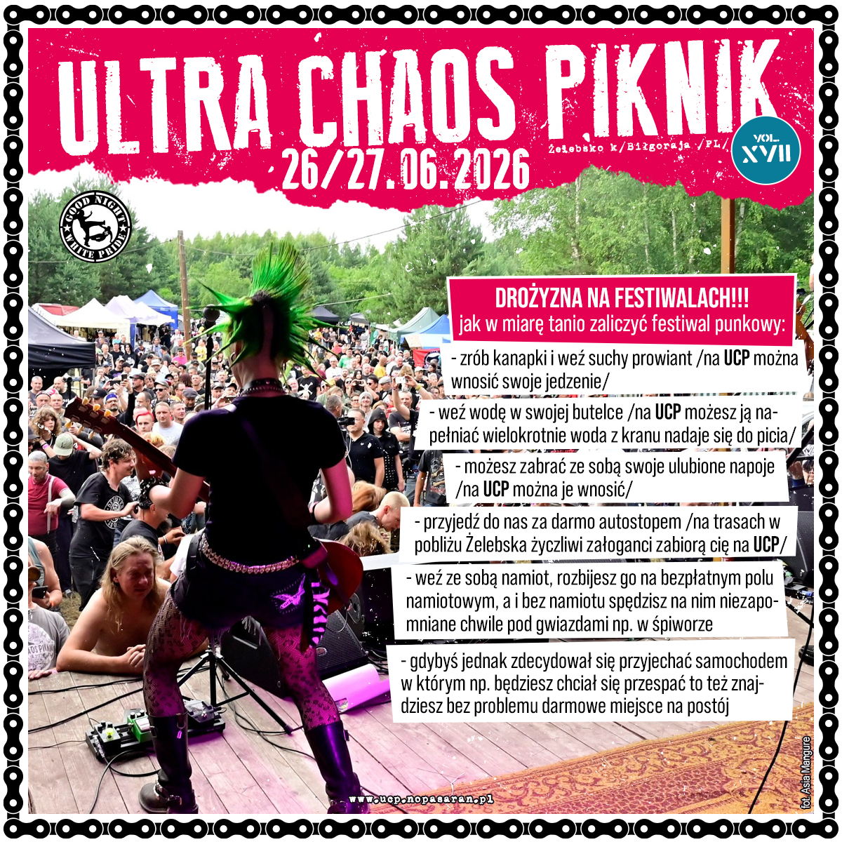 Drożyzna na festiwalach !!! - jak w miarę tanio zaliczyć festiwal punkowy