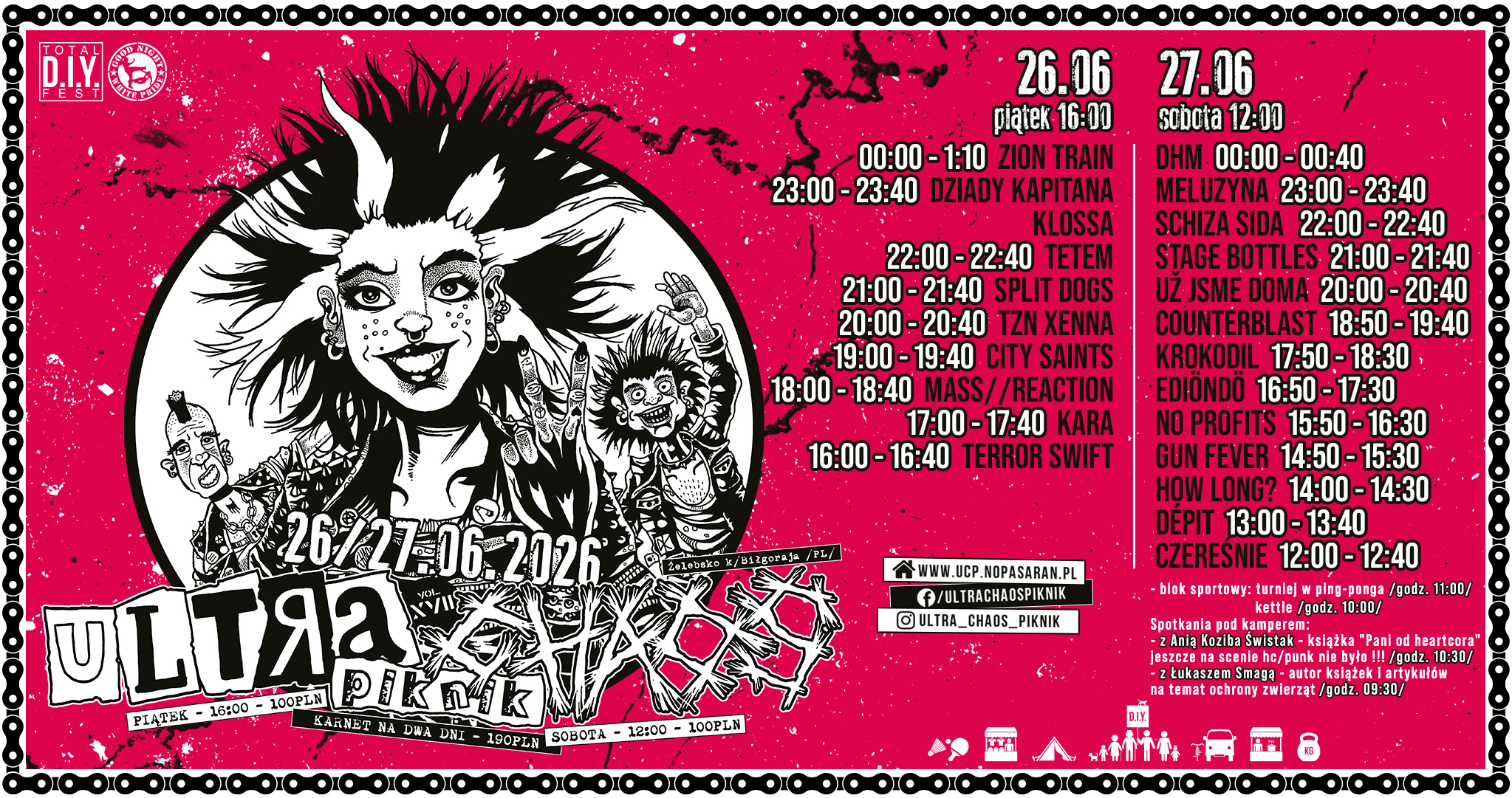 Ultra Chaos Piknik #17 - 26/27.06.2026 - Żelebsko k/Biłgoraja - Polska /PL/