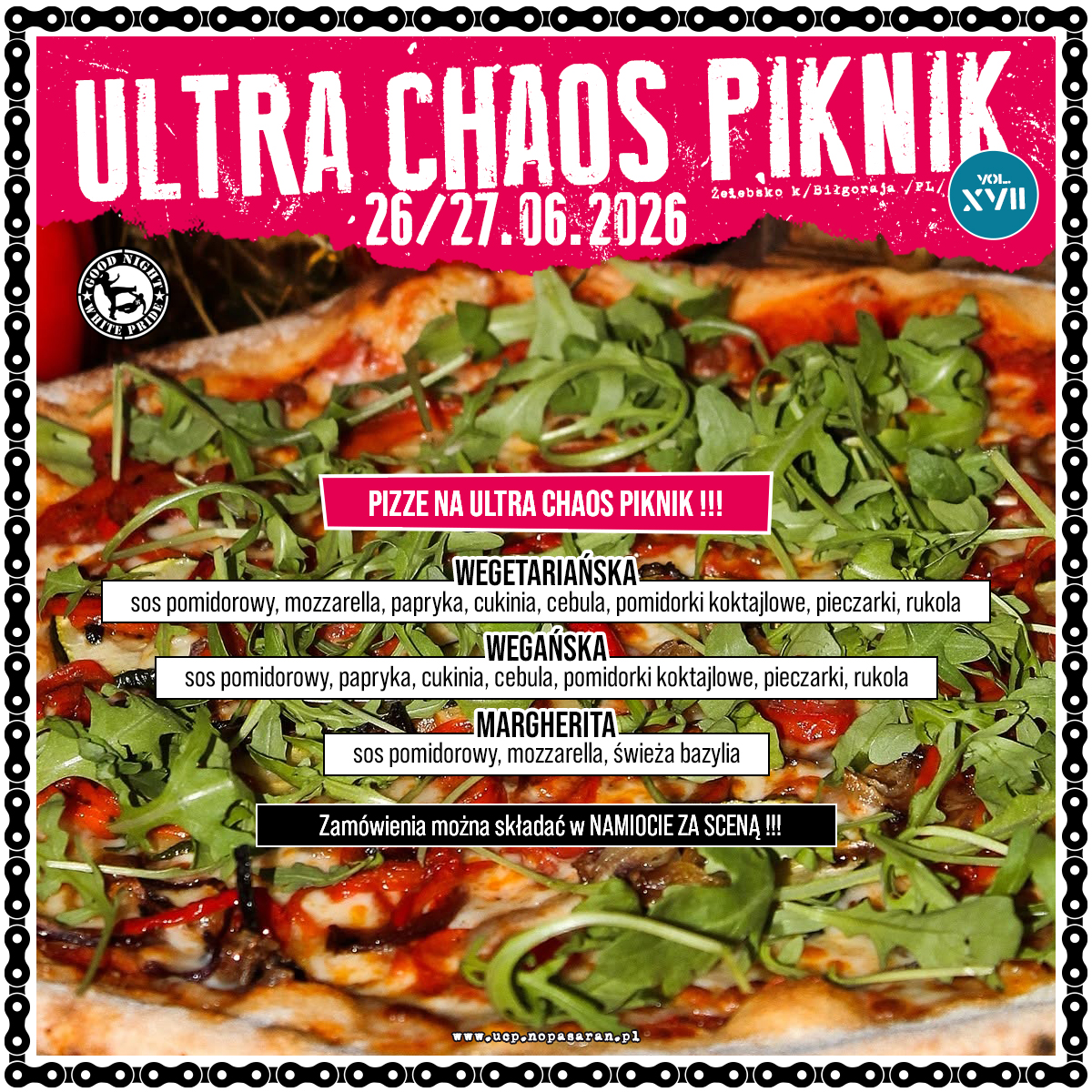 Pizza na Ultra Chaos Piknik