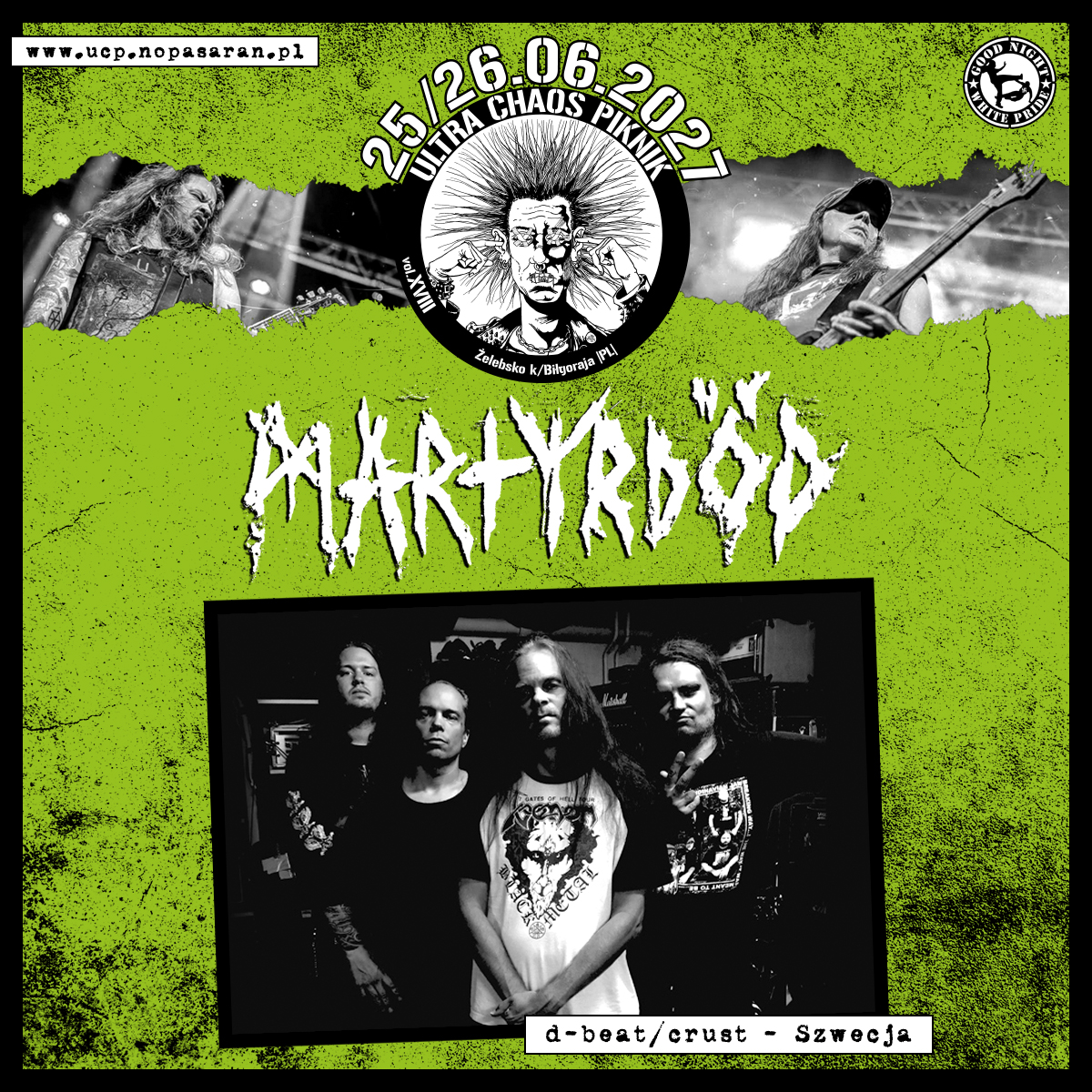MARTYRDÖD - d-beat/crust - Szwecja
