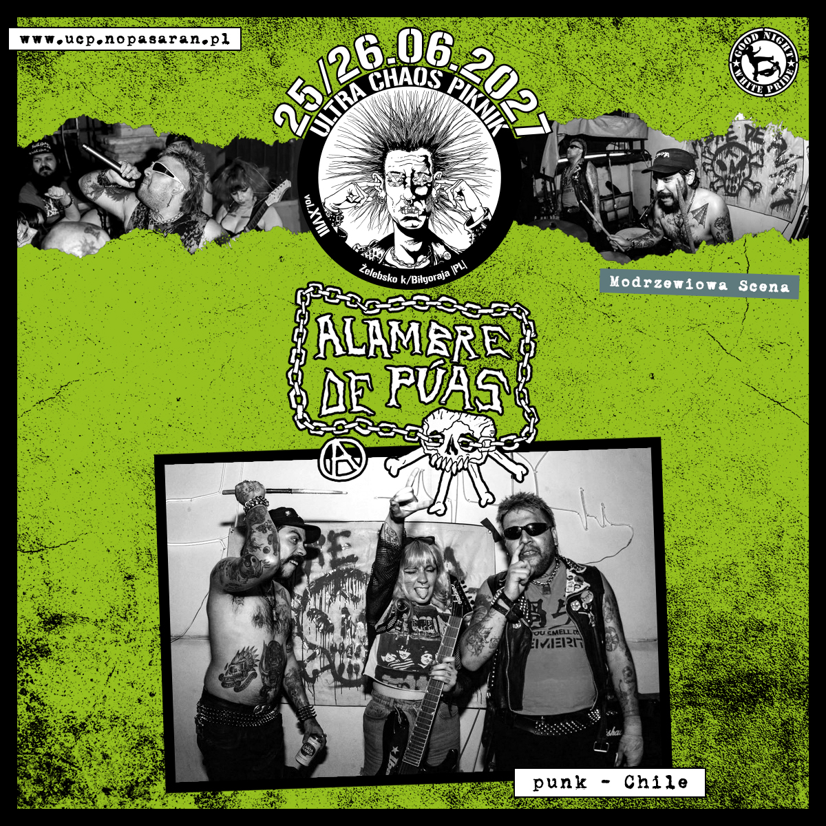 ALAMBRE DE PÚAS - punk - Chile