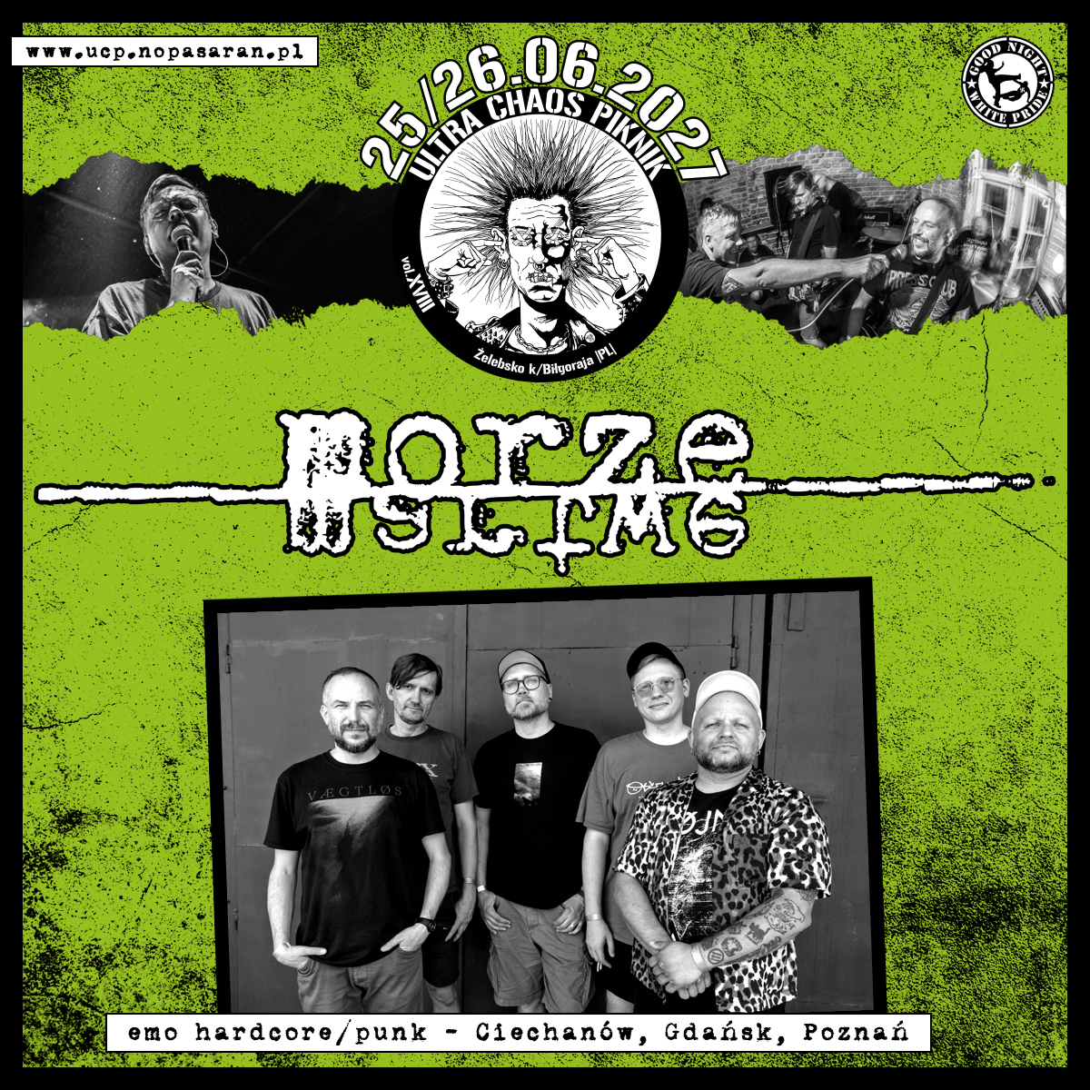 MORZE MARTWE - emo hardcore/punk - Ciechanów, Gdańsk, Poznań