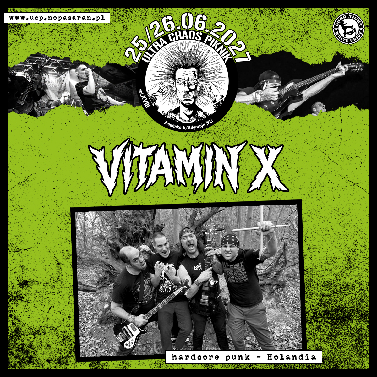 VITAMIN X - hardcore punk - Holandia